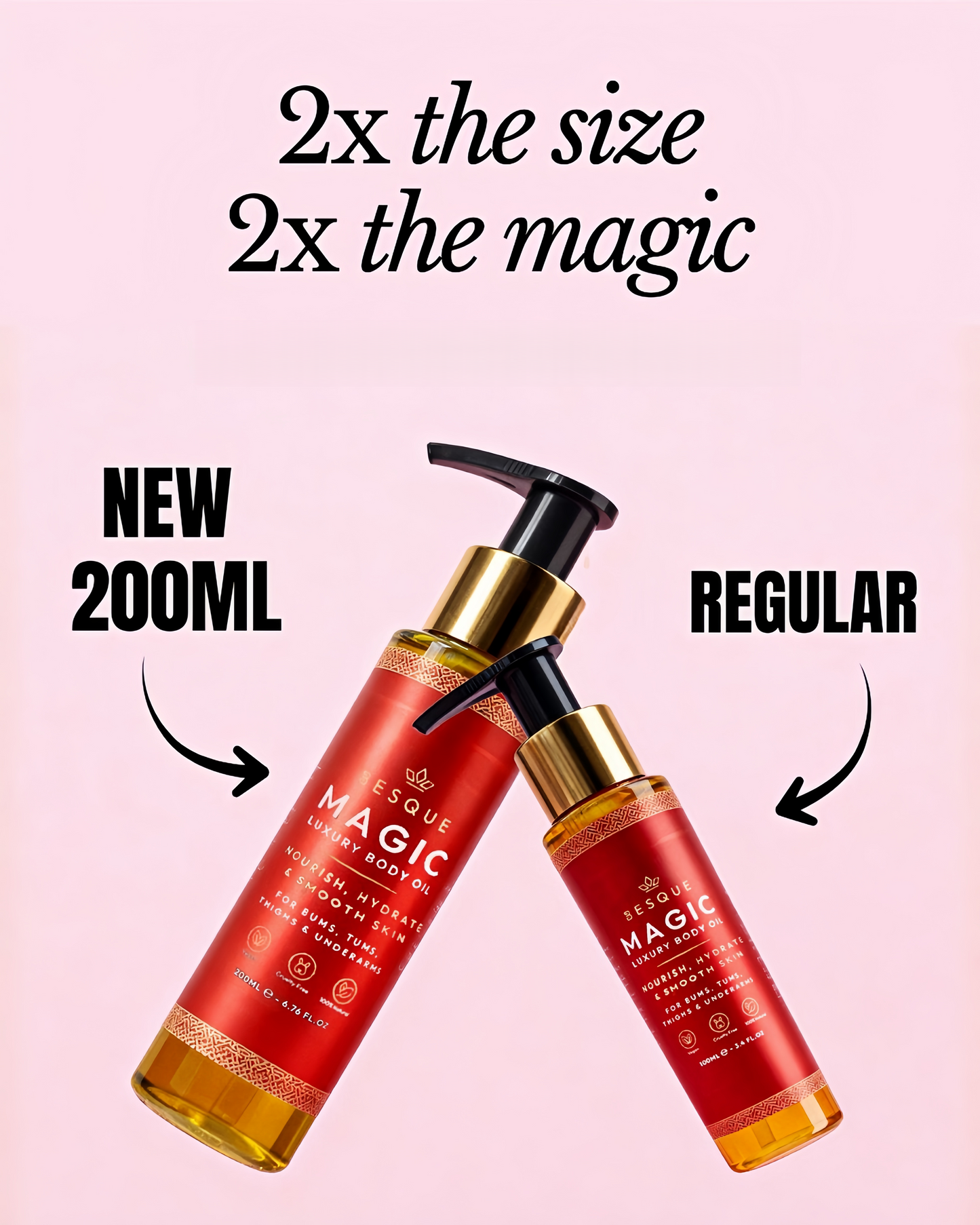 Besque® Magic Body Oil XL - 200ml