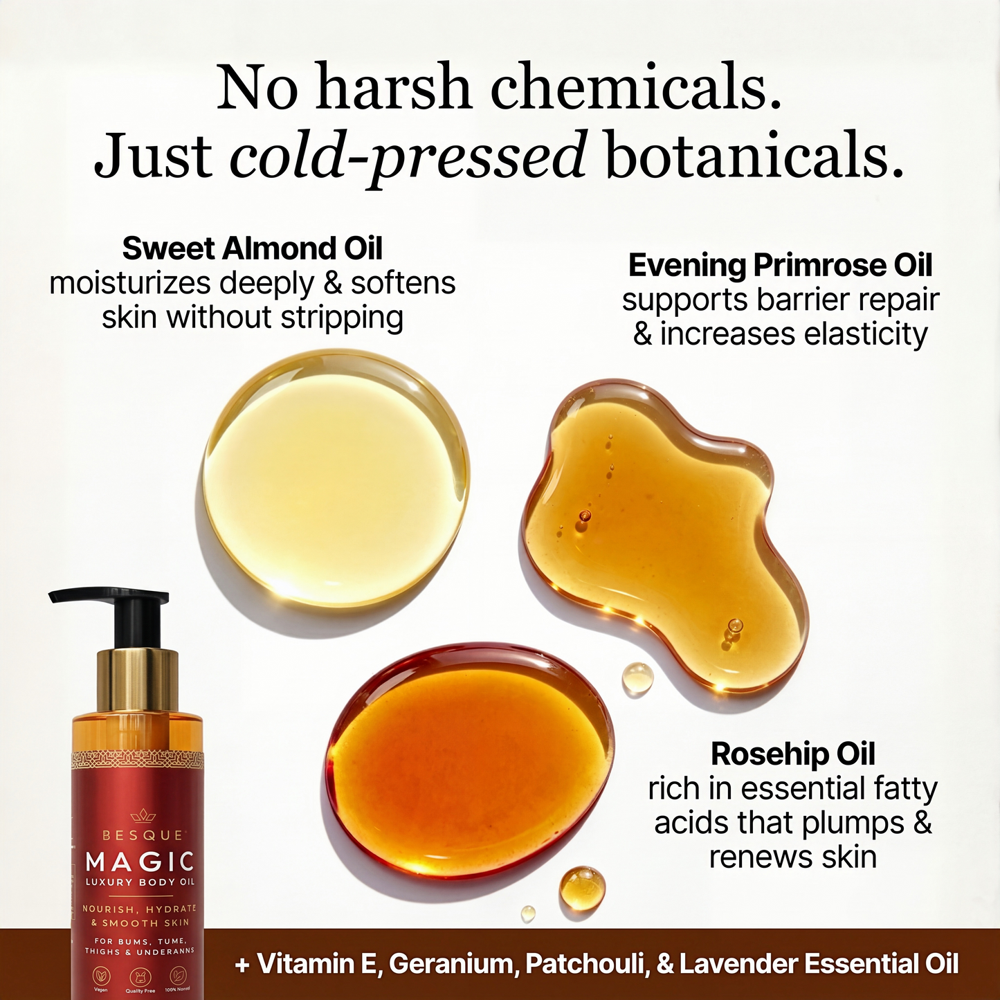 Besque® Magic Body Oil XL - 200ml